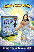 Inflatable Jesus