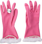 Pink and Pearly Washing up Gloves